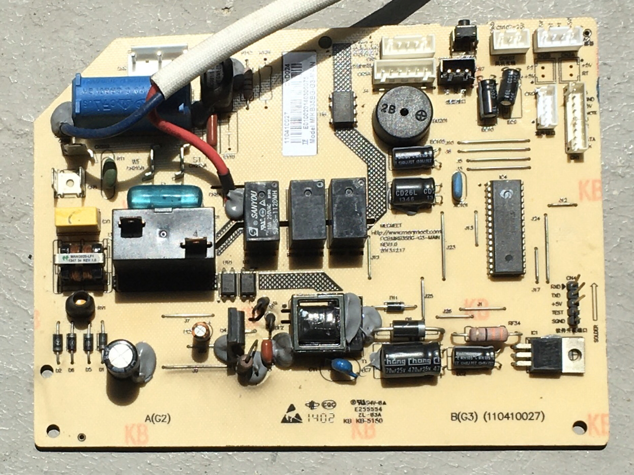 适用电脑板PCB:MIKB35BG-G3-MAIN ZL-03A KB-5150 (110410027)