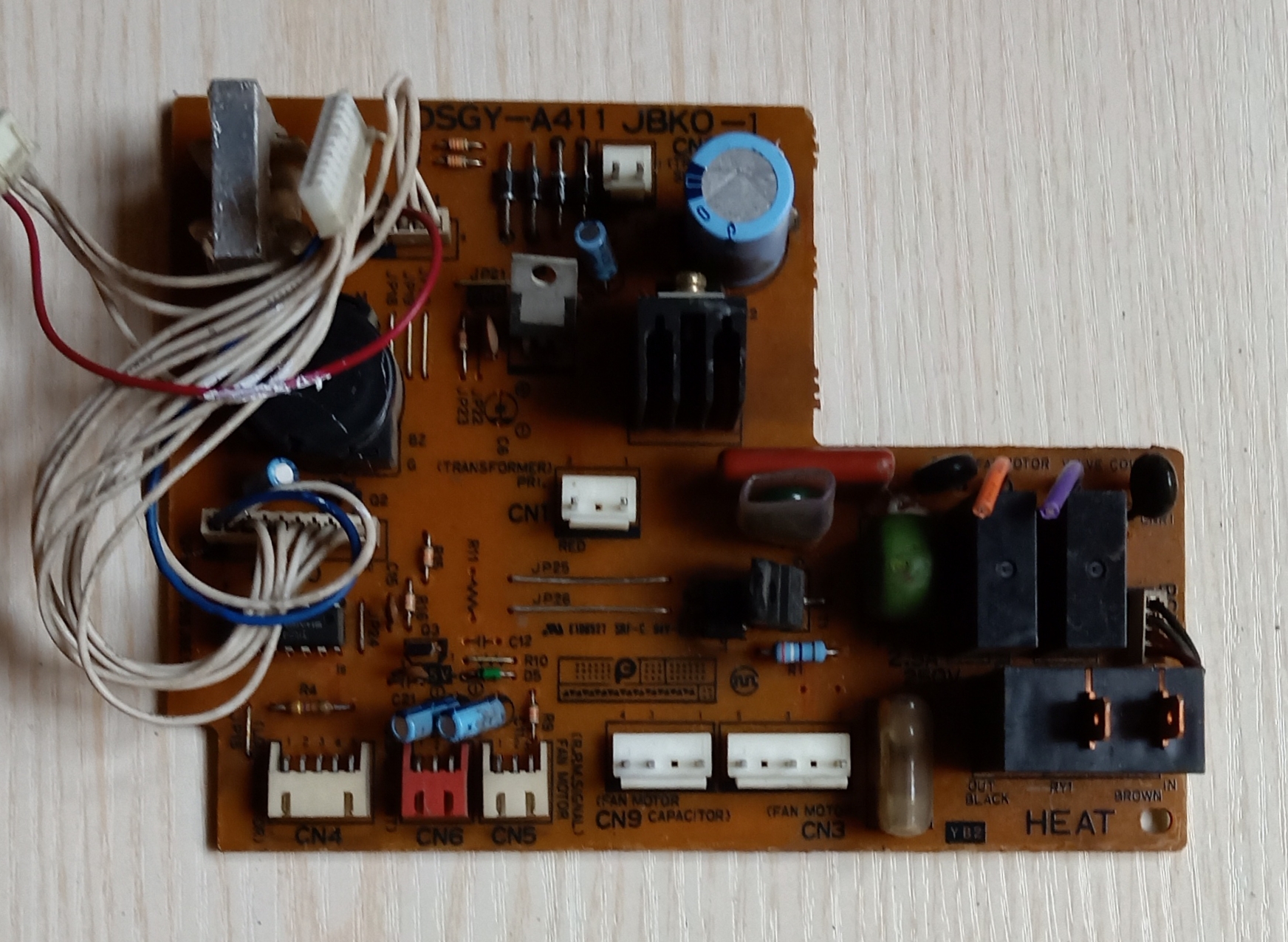 夏普空调电脑板DSGY-A411 JBKO-1 电源板 主板JBK0-1 控制板