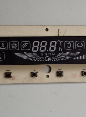 美的空调显示操作面板KFR-51/72/120LW/DUY-V DISPLAY-V 1.8 9