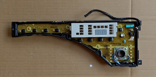 松下滚筒洗衣机XQG70-E70GS显示板W2431-7FJ06 ETS-438 按键面板