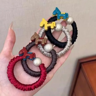 新年小肠圈发绳发圈喜庆吉祥头绳头饰发圈皮筋Y23 下单立减50