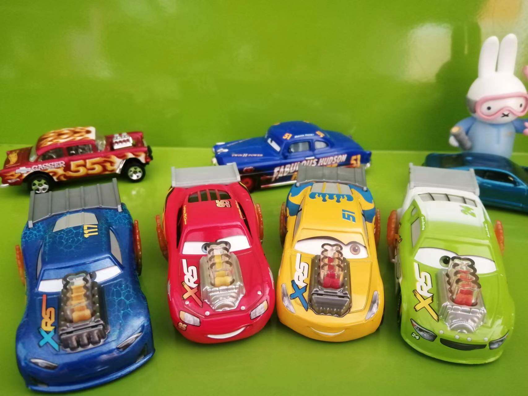 美泰赛车总动员3合金车男孩儿童小车麦昆儿童玩具gfv33酷姐黑风暴