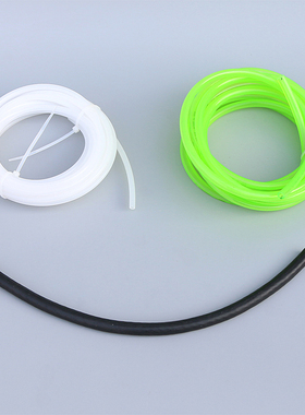 绿色油管驻车燃油加热器配件气暖柴暖柴油黑橡胶连接管白色输油管