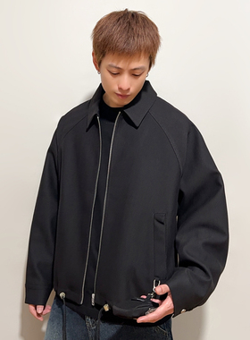 FPASCA秋2025新款高端奢感夹克男潮流痞帅复古美式休闲老钱风外套