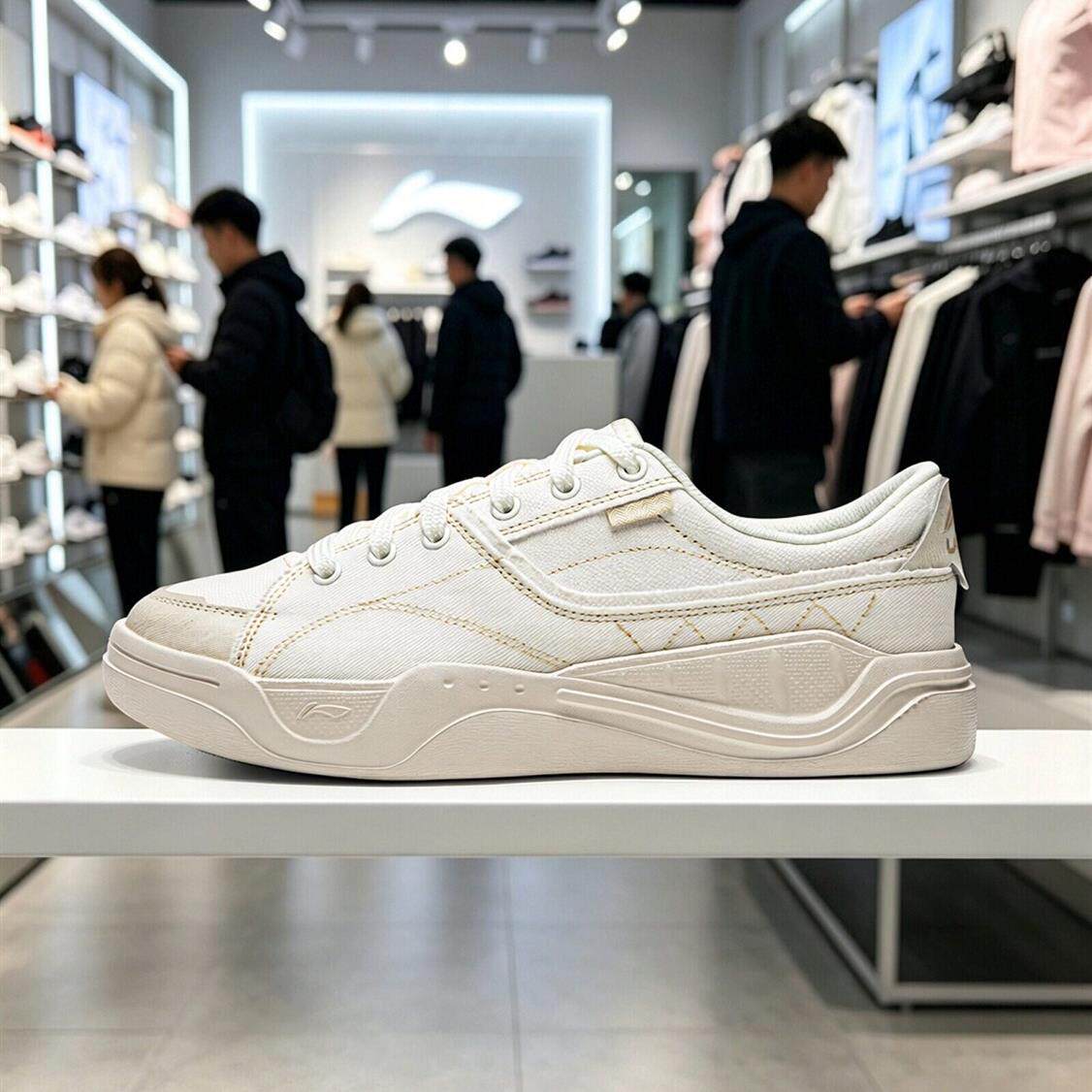 李宁男女通用防滑舒适休闲鞋