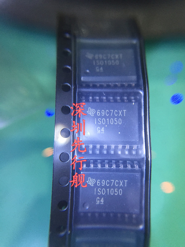 ISO1050DWR 进口原装 TI正品芯片 ISO1050 SOP16 隔离式收发器