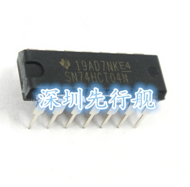 HCT|直插 SN74HCT04N DIP-14  数字IC 原装全新进口 原装现货