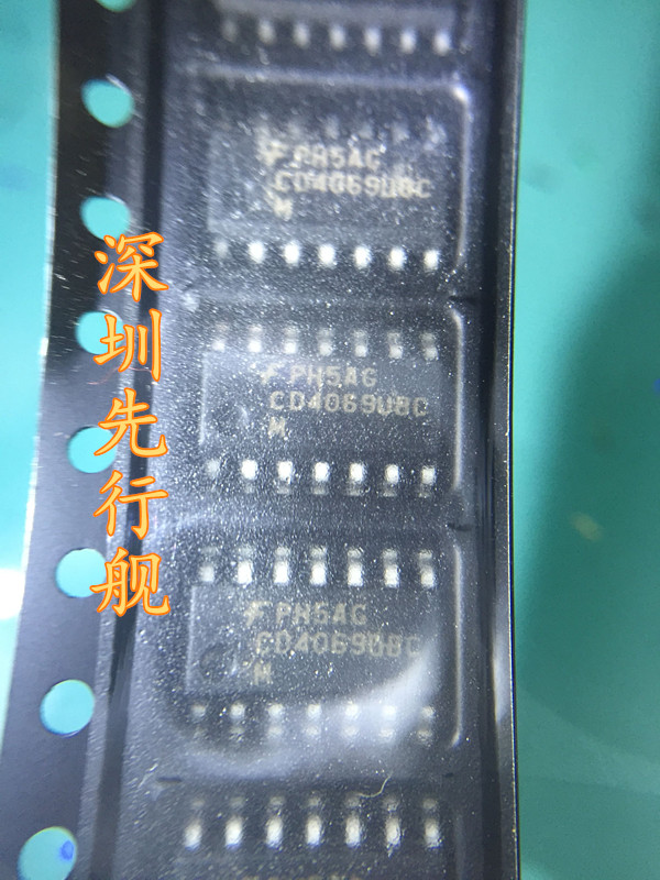 CD4069UBCMX SOP-14 FAIRCHILD仙童逻辑芯片进口原装-封面