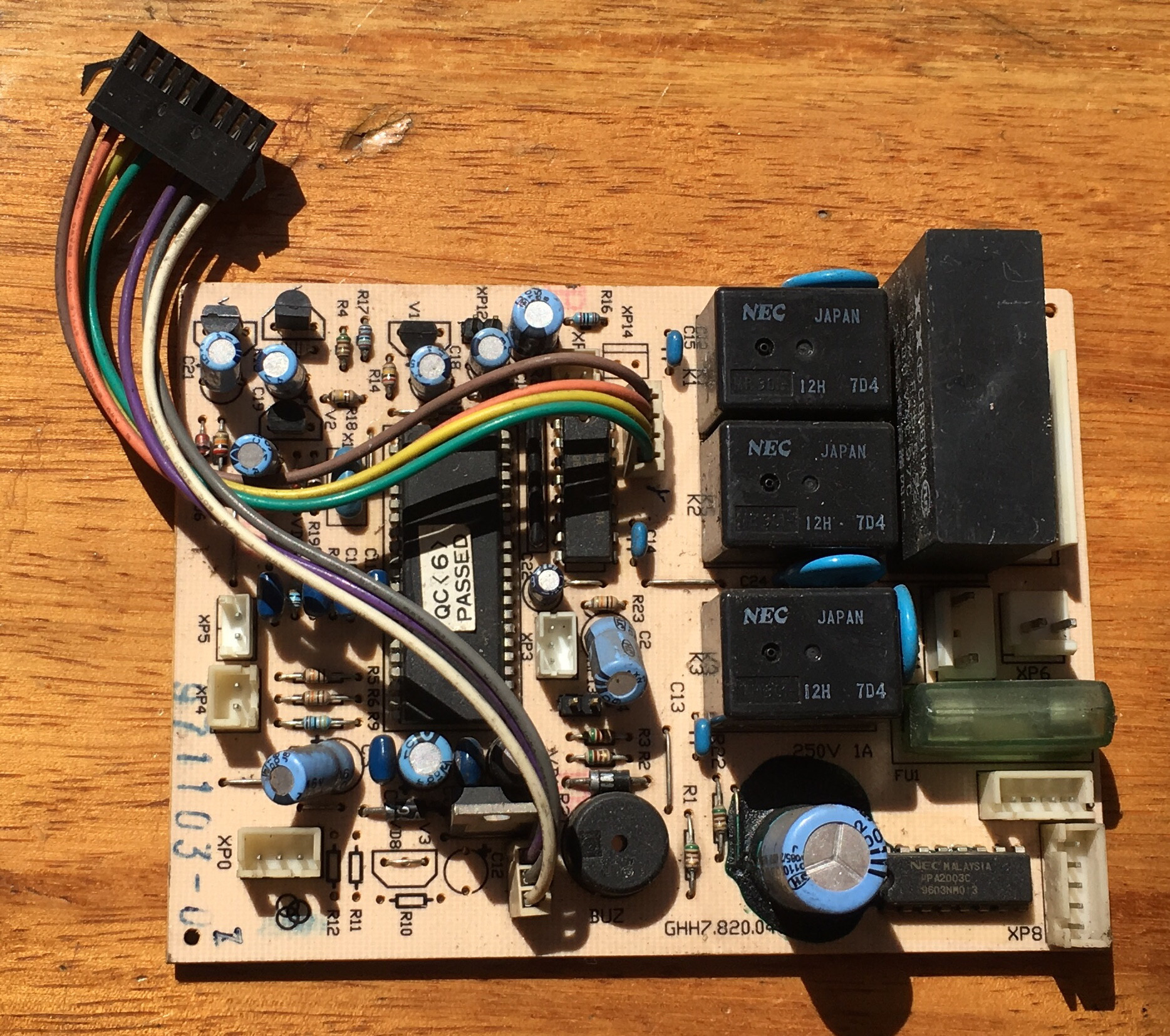 春兰空调电脑板kfr-35gw/a主板ghh7.820.040电路板 线路板7线