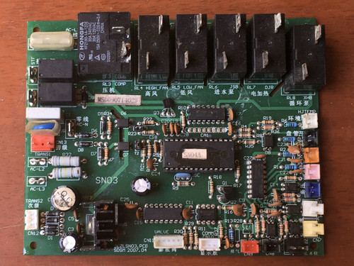 空气能热水器电脑板ZLZLSN03.PCB 主板SDSM 电路板SN03 控制板