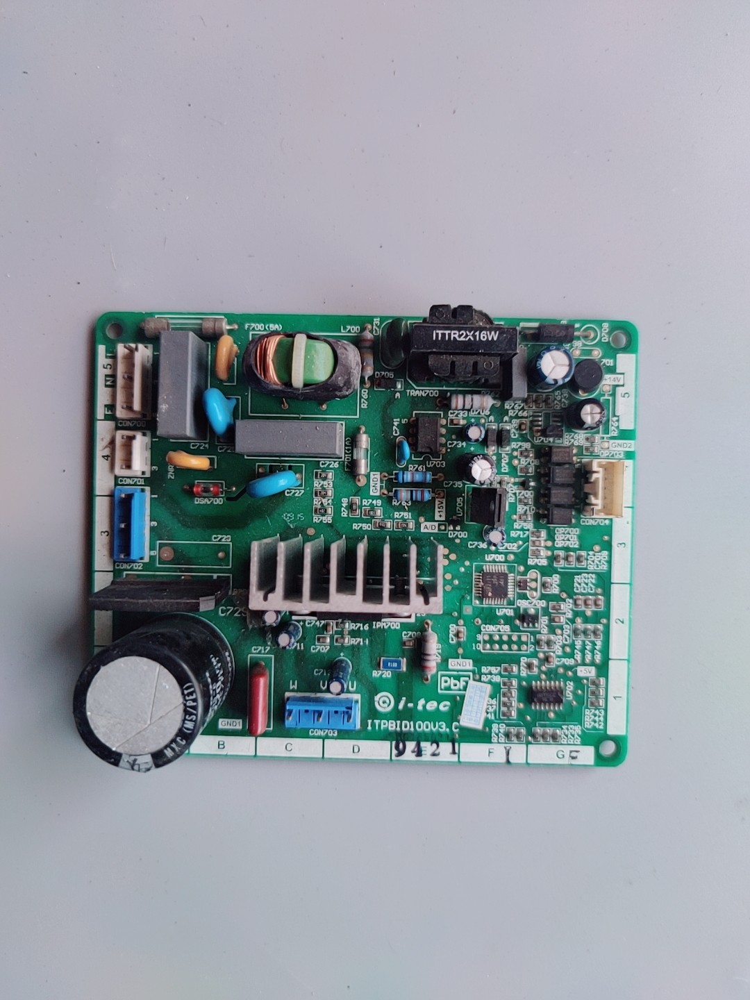 NR-C25VP3松下冰箱变频板ITPBID100V3.C主板 NR-C28VP2/VP3显示板