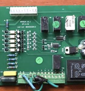 开利中央空调电脑板 AP001A V1.1配件主板B033322K12控制板线路板
