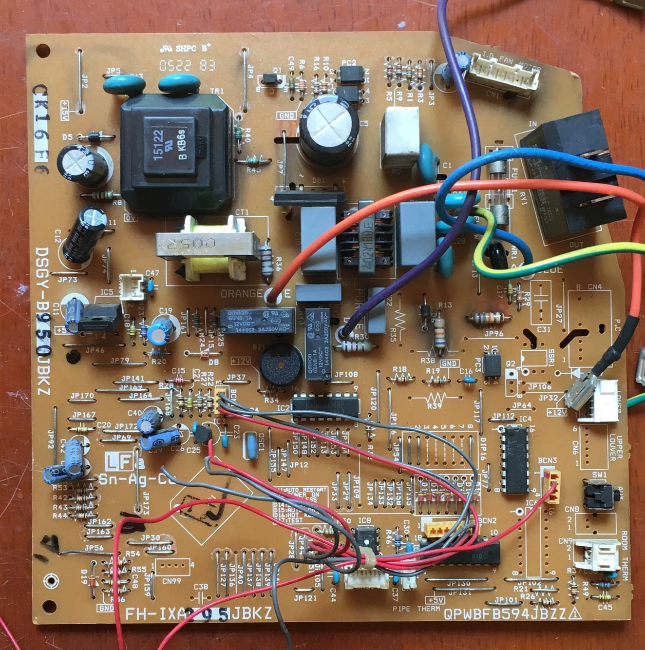 夏普空调 QPWBFB594JBZZ 电脑板 DSGY-B950JBKZ FH-IXA295JBKZ