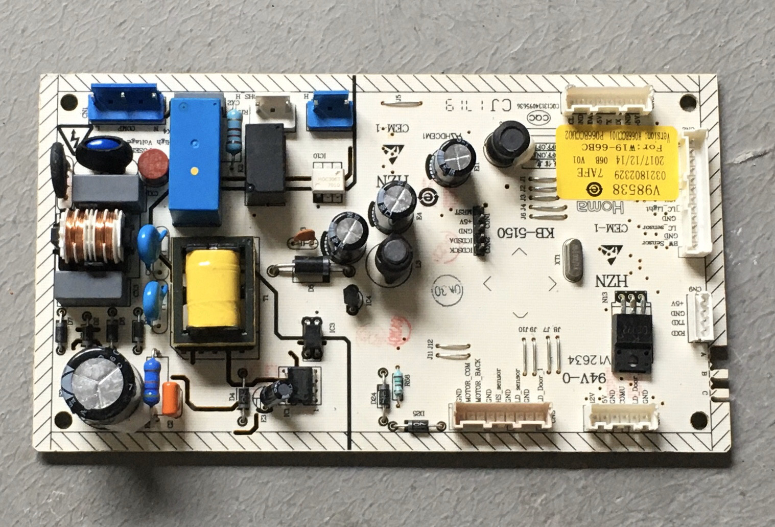 奥马冰箱电脑板主板 BCD-313WDB 313WDK 0321802141 0321802329