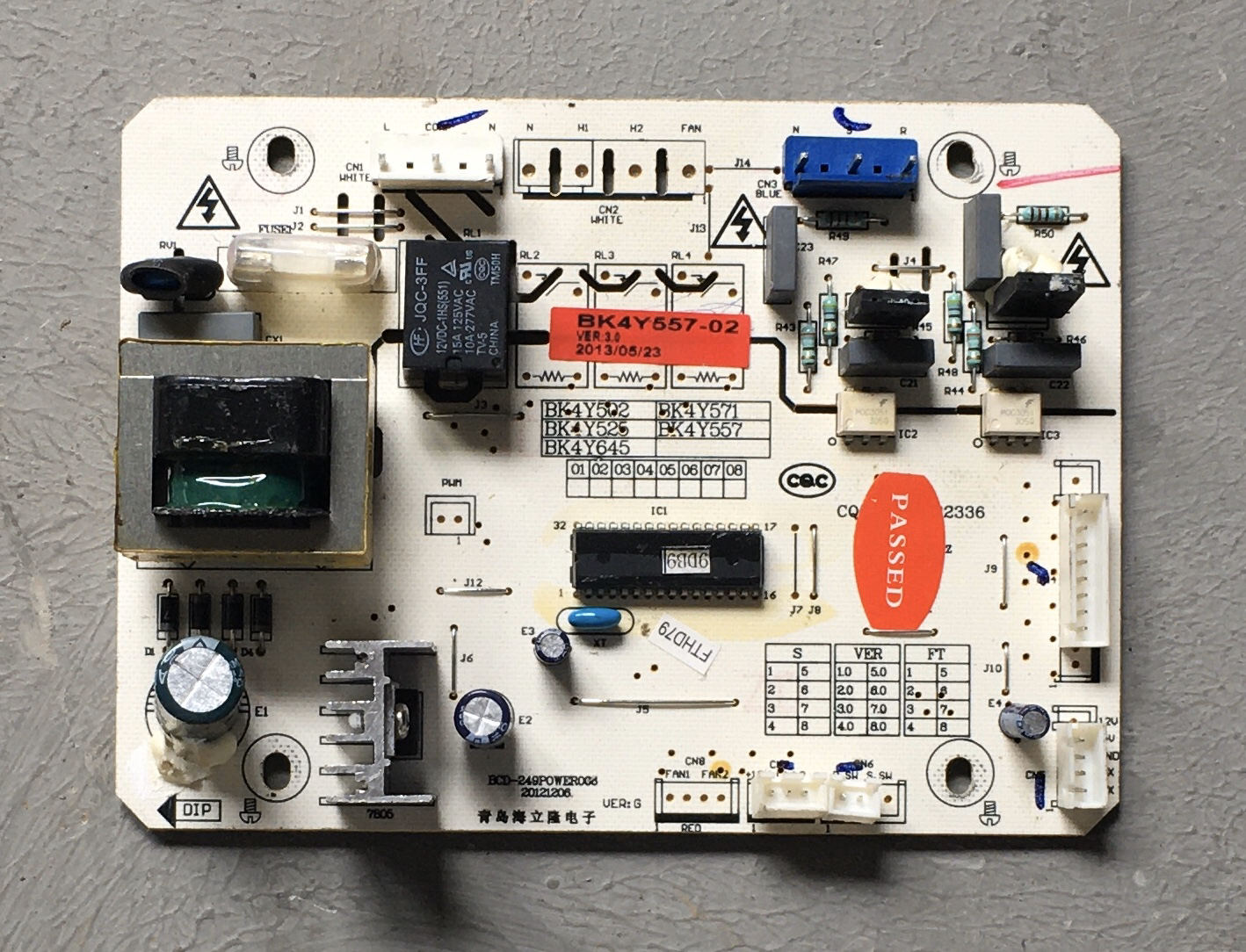 伊莱克斯冰箱主板BK4Y502 CQC08001022336 BCD-249POWER006