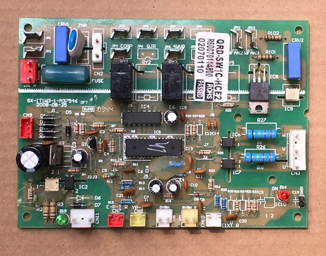 奥克斯空调配件 电脑板 QRD-SWIC-HCE2 SX-IT1W3-1-M37546  主板