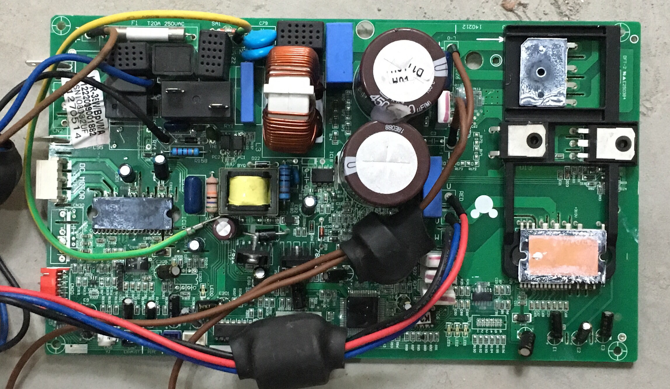 奥克斯空调电脑主板KFR-35W/BPVMA ASN108D32UF SX-W-NEC1D-V3