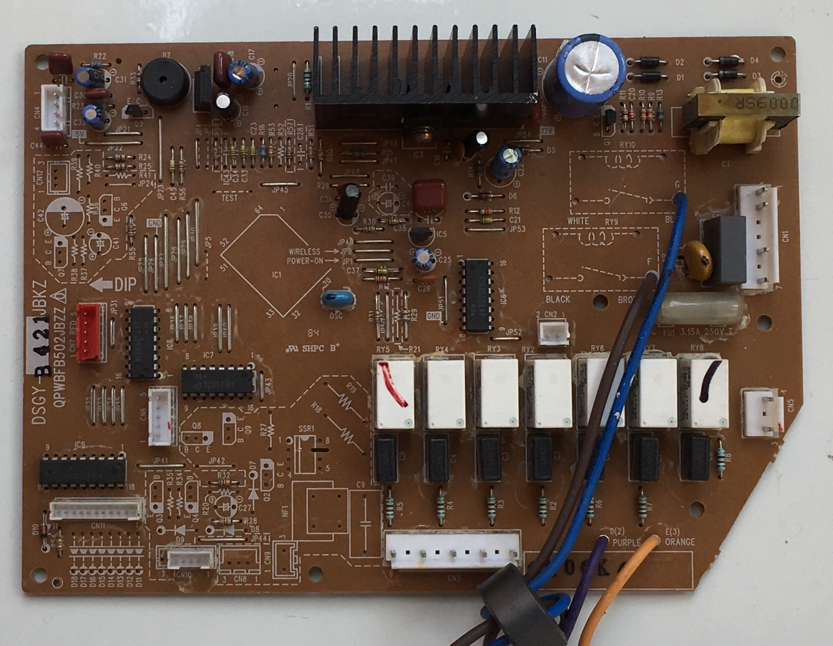 夏普空调 原装 电脑板 主板 DSGY-B421JBKZ QPWBFB502JBZZ