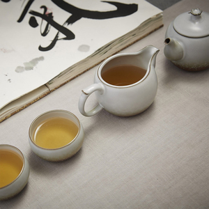 乾唐轩活瓷杯多富圆满陶釉茶具1