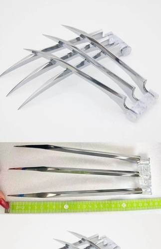 新款 未开刃 金刚狼狼爪 l武器模型 X战警cosplay道具