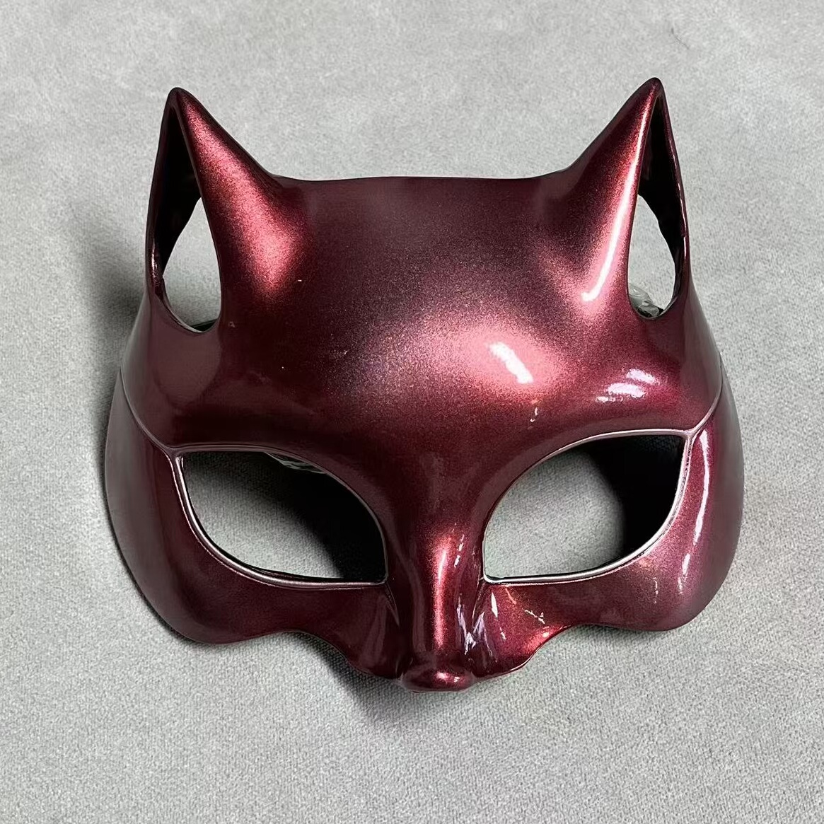 p5 女神异闻录 高卷杏 猫女 半脸 面具 立体造型 cosplay 万圣节