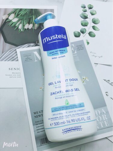mustela法国进口儿童洗发沐浴露