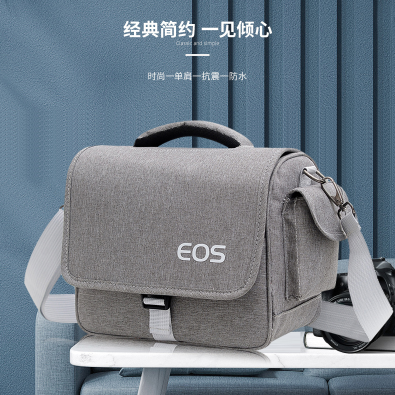 适用于佳能相机包单反微单单肩包