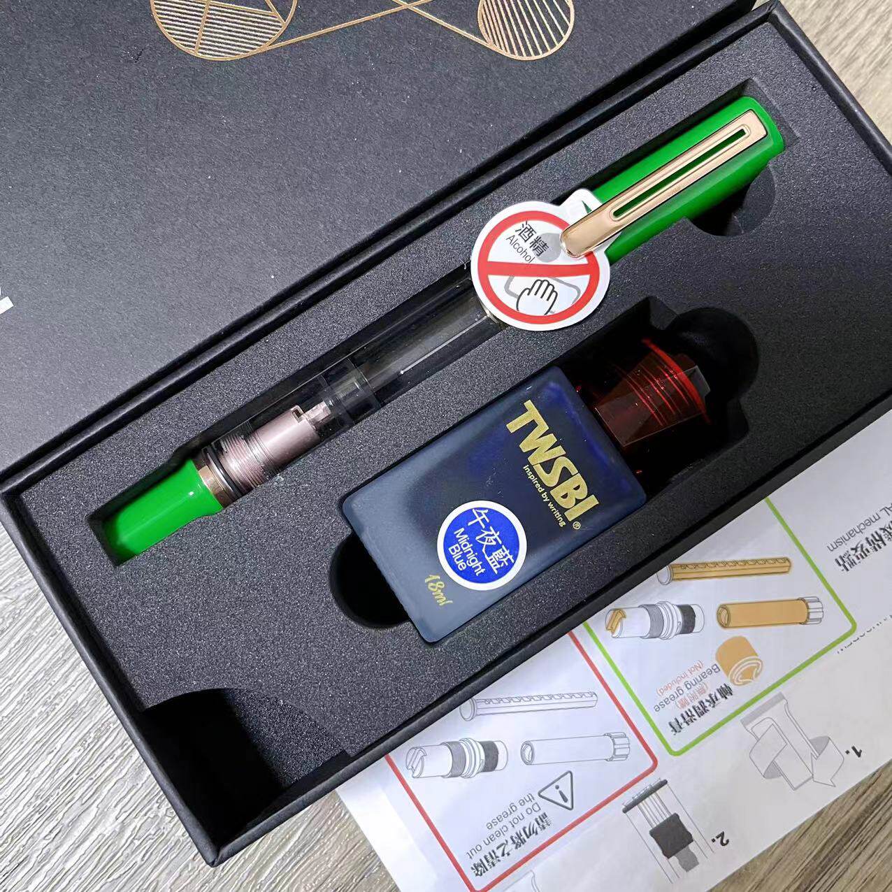 In stock -TWSBI Sanwentang ECO T Piston Ink-absorbing Pen, Drawing, calligraphy, business demonstration, gift, High appearance level thumbnail 2