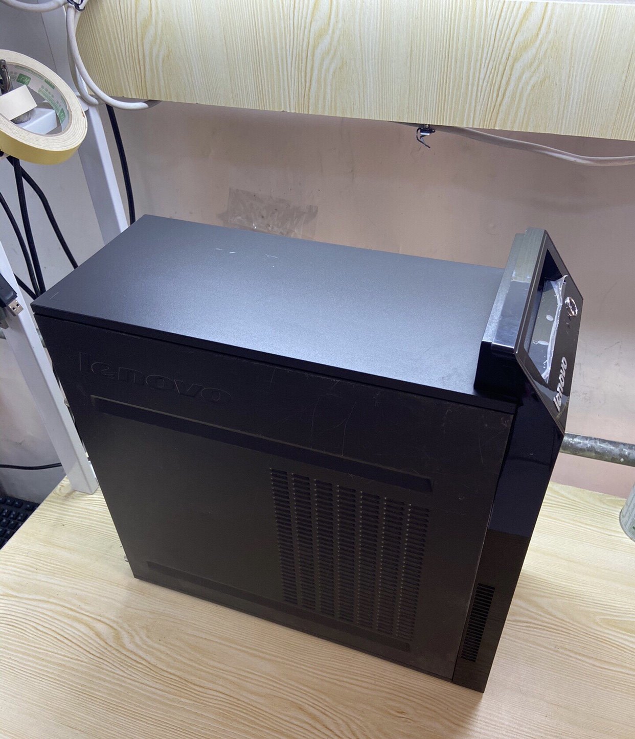 二手台式电脑联想 品牌全套四核高配i3 i5i7办公游戏主机独显整套