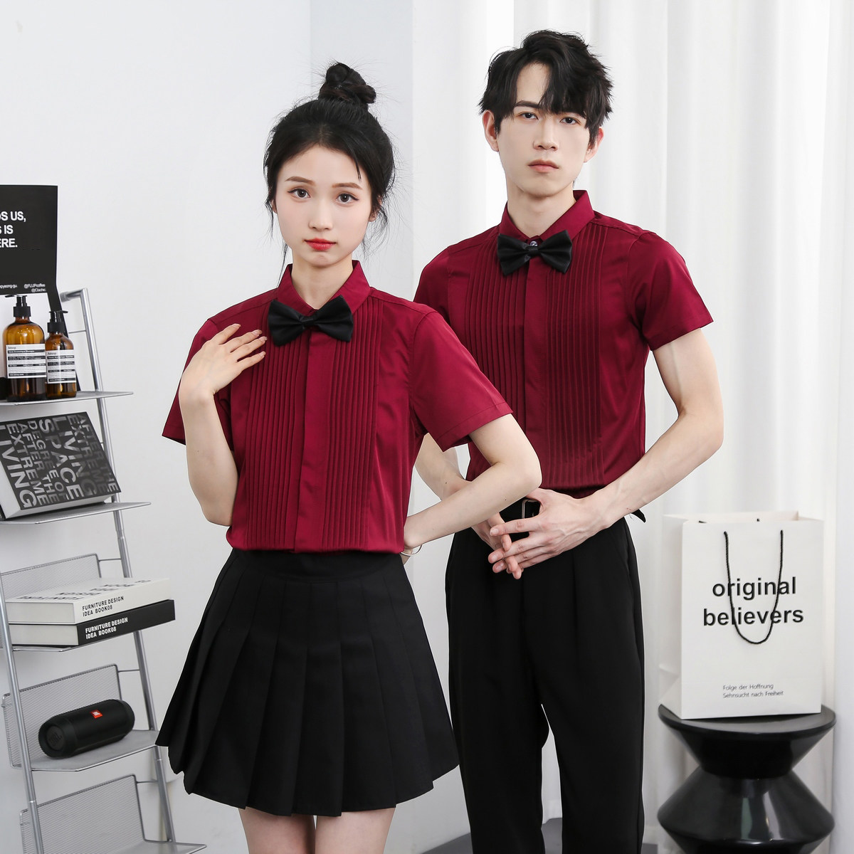 714-Y340P40控59/2025新款夏季短袖衬衫经典礼服工作服发型师夜店,男装T恤,星座714(原C313)