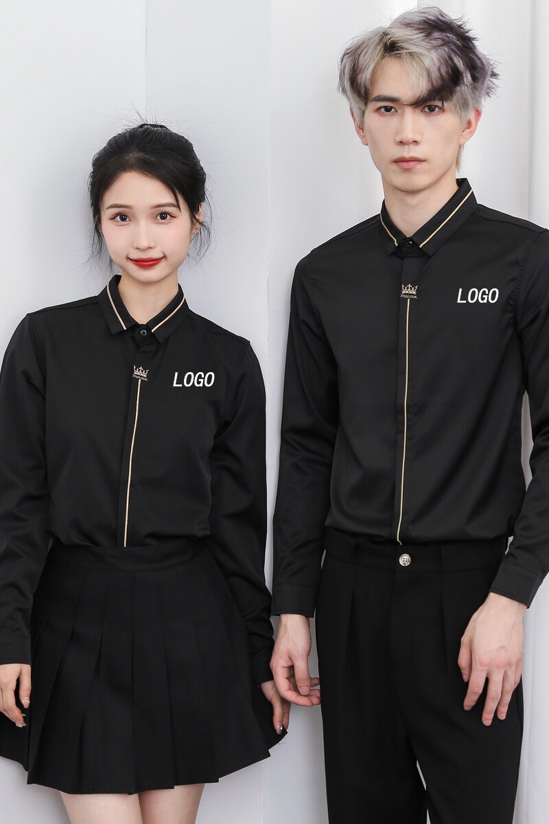 714-D616P45控69/2025春季新款衬衫ktv演出服礼服美容美发店衬衣,男装衬衫,星座714(原C313)