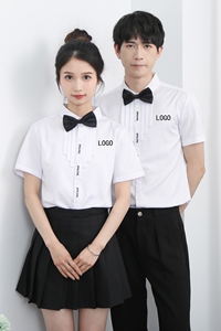 714-C631P40控59/2025新款夏季工作服衬衫礼服演出服衬衣修身制服图片