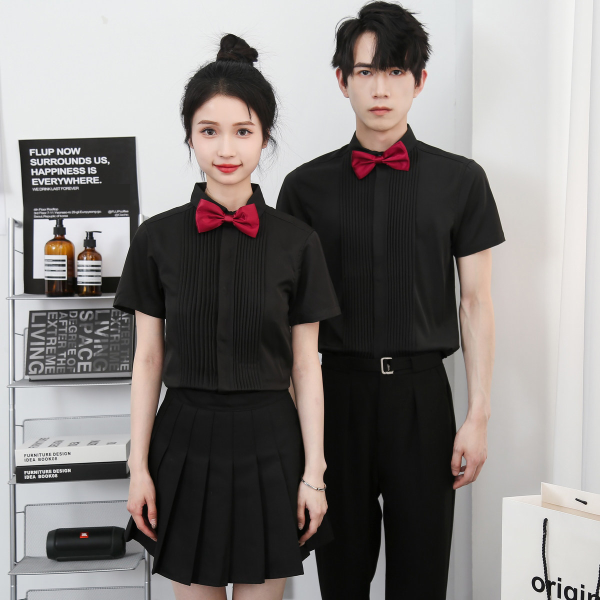 714-Y340P40控59/2025新款夏季短袖衬衫经典礼服工作服发型师夜店,男装T恤,星座714(原C313)