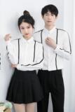 714-D07P45控69/2025新款工作服衬衫韩版修身发型师制服衬衣潮，男装衬衫，星座714(原C313)