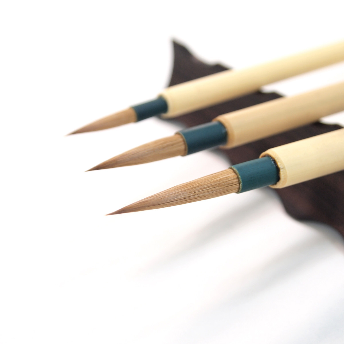 上海周虎臣毛笔画笔 面相笔 狼毫小楷中楷描线勾线拖线笔勾勒划线