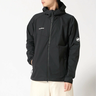 男款 日本代购 正品 猛犸象GRANITE MAMMUT防晒衣UPF50 春夏薄软壳