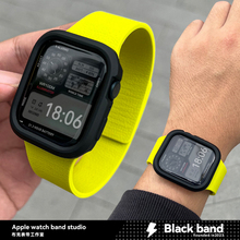 适用s10苹果手表ultra3简约硅胶appleS11磁吸带s8/s9壳iwatch/SE7