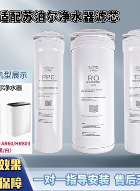 适用于苏泊尔净水器滤芯DR2H1/HR803/J-AR60/SJR-W4滤芯耗材