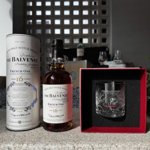 国行·The Balvenie百富16年酒杯礼盒套组 单一麦芽威士忌 洋酒
