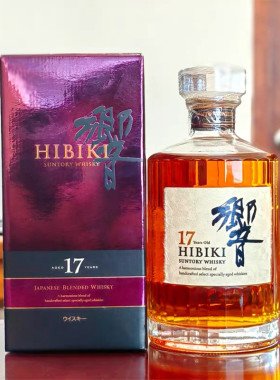 国行·Hibiki三得利响17年 停产调配型威士忌日本进口洋酒700ml