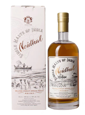 国行·Amrut阿目/雅沐特高原海岸泥煤单一麦威士忌 洋酒700ml