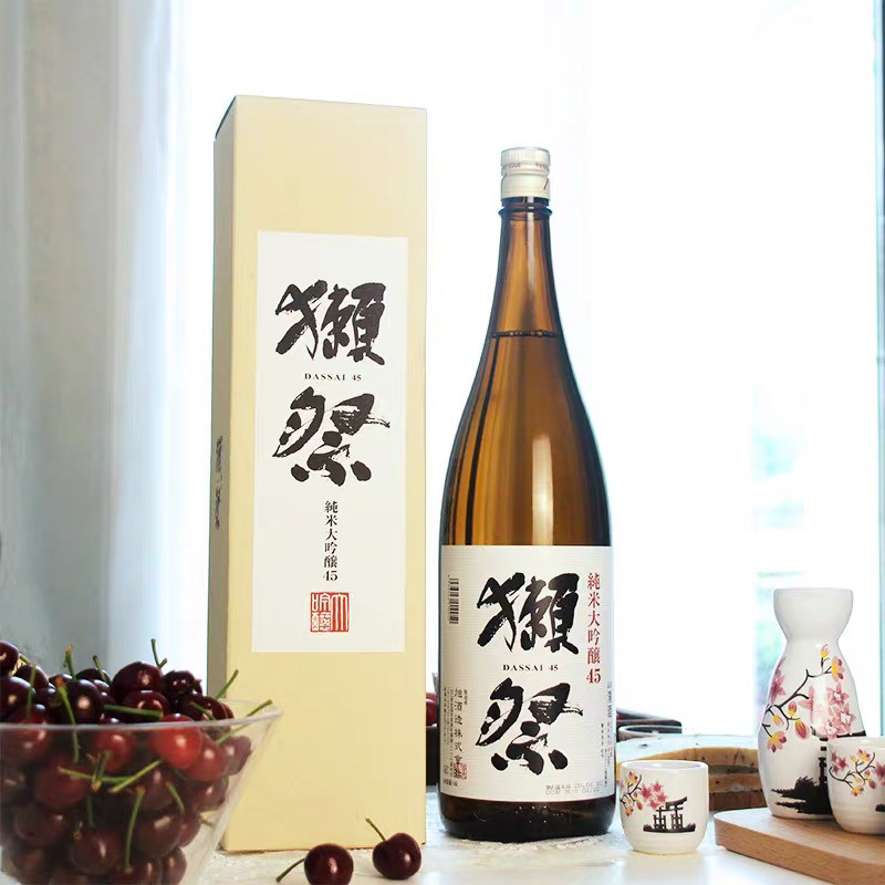 国行·中文背标带手续新日期 獭祭45三割九分1800ml大吟酿清酒图片