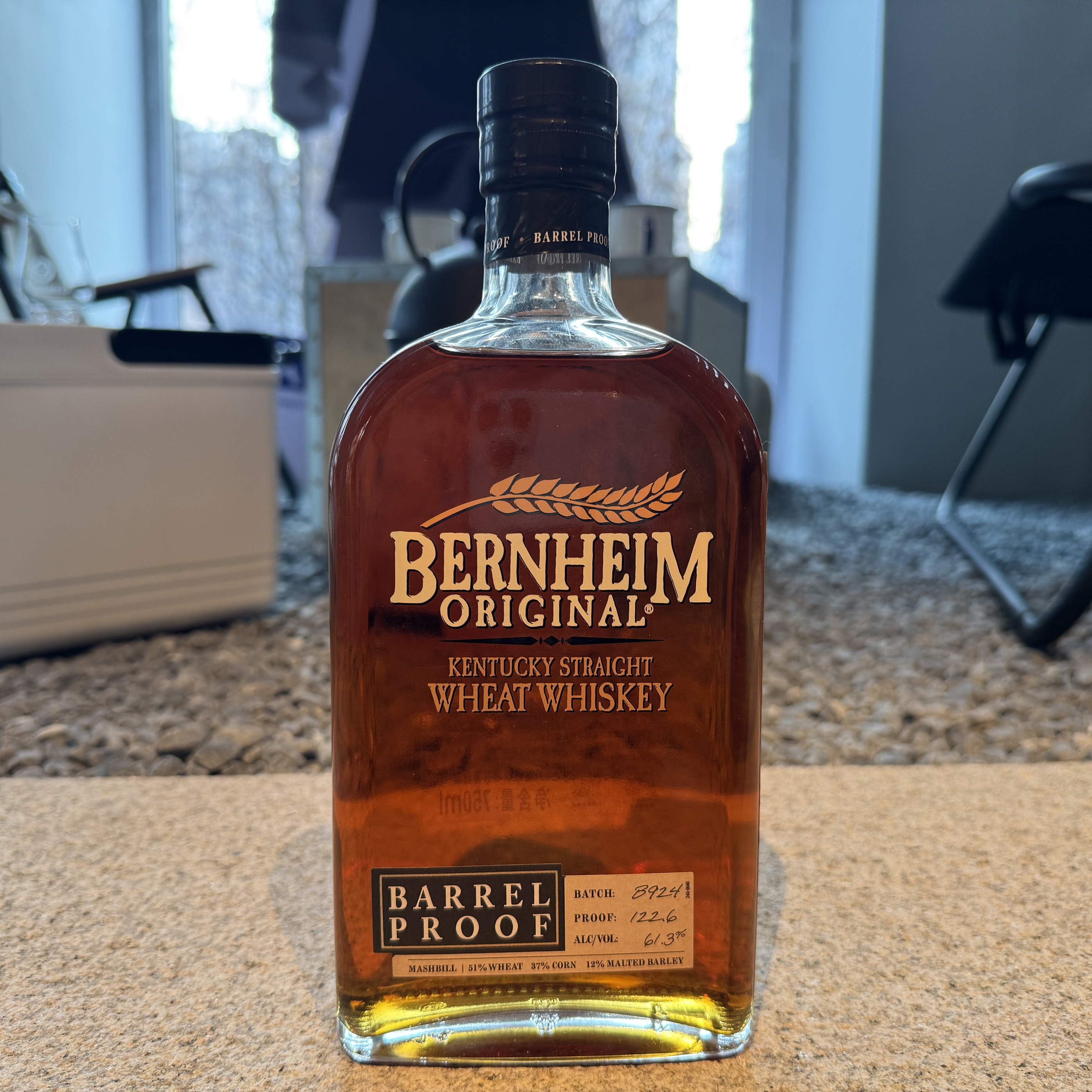 【國行正品】Bernheim Original美國金翰小麥原桶珍藏威士忌洋酒