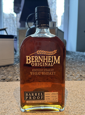 国行·Bernheim Original美国金翰小麦原桶珍藏威士忌洋酒