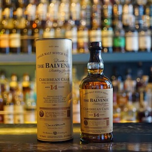 国行·Balvenie百富14年苏格兰加勒比桶陈酿单一麦芽威士忌洋酒