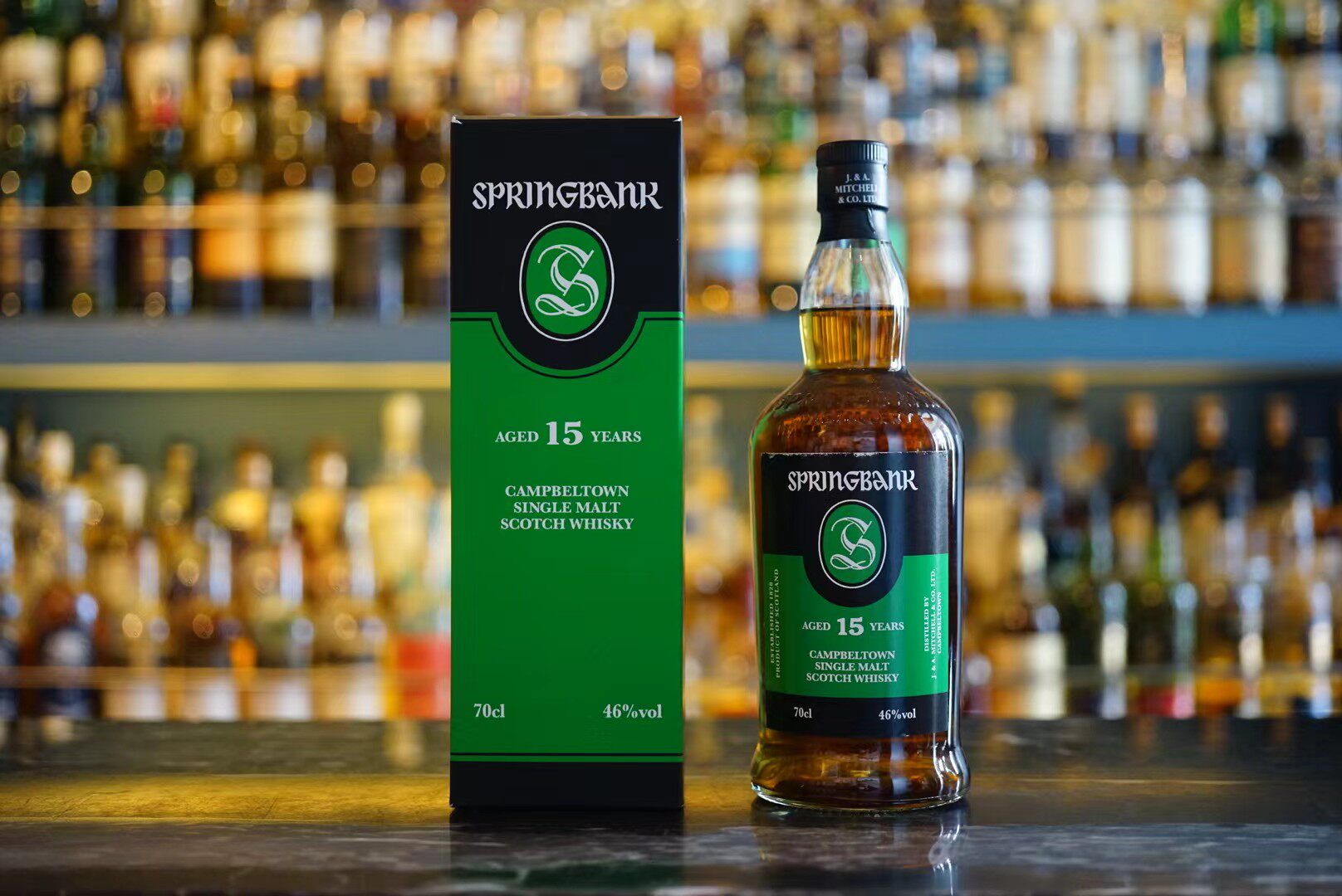 springbank云顶15年单一纯麦苏格兰威士忌洋酒非冷凝过滤正品行货