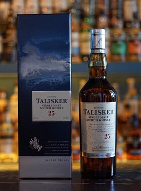 国行·Talisker泰斯卡25年旧版2017单一麦芽苏格兰威士忌