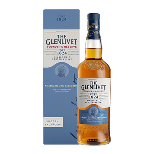 国行·Glenlivet格兰威特创始人甄选1824首席单一麦芽威士忌