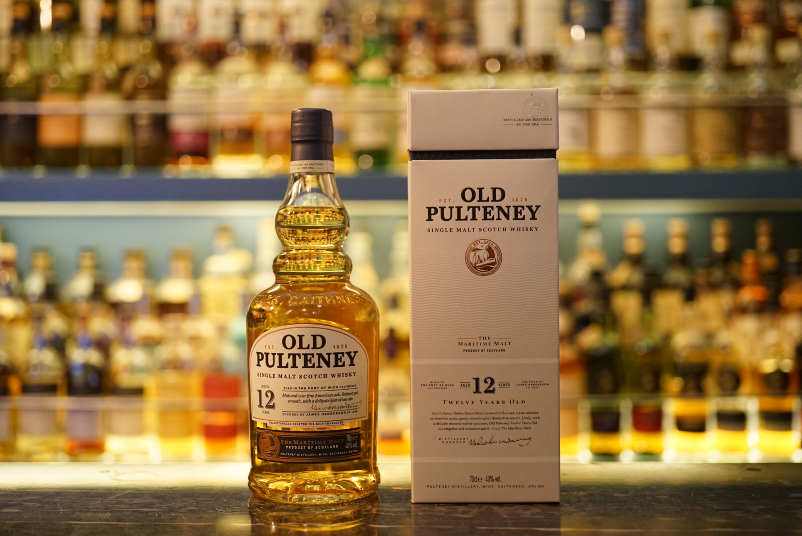 old pulteney 富特尼12年单一麦芽苏格兰威士忌 老福特尼 洋酒
