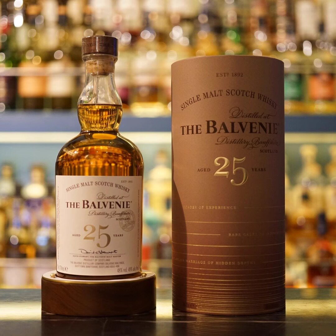 国行·The Balvenie百富25年 融合桶单一麦芽苏格兰威士忌 洋酒
